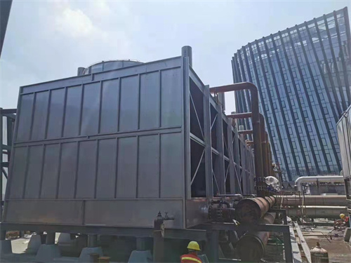 橫流封閉式冷卻塔漏水該如何處理,封閉式冷卻塔工作原理