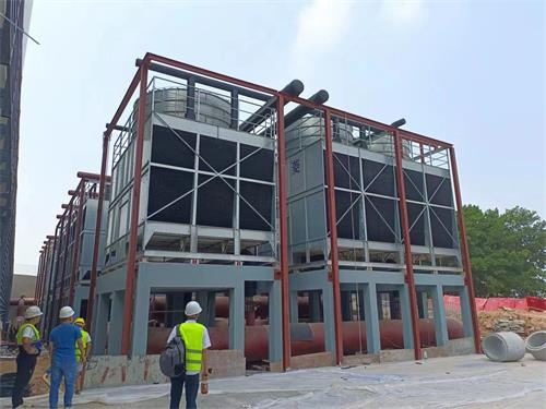 玻璃鋼冷卻塔冬天防凍工作如何做好?,方形逆流玻璃鋼冷卻塔